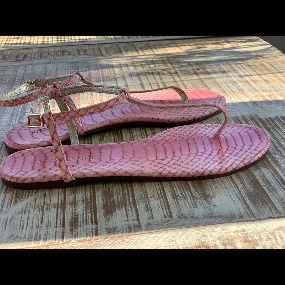 Avec modération python sandals - Picture 4 of 5